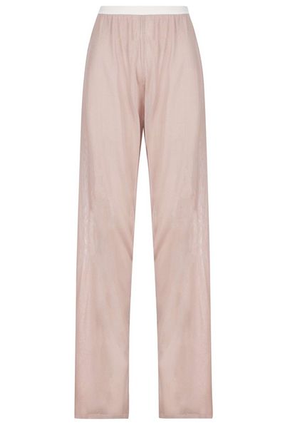 Maison Margiela Semi-Sheer Wide Leg Trousers