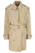 Burberry Belted Gabardine Trench Coat