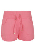 Balmain Logo Printed Low-Waisted Drawstring Shorts