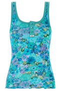 Chloé Floral Ribbed Knitted Top