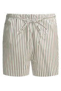 Loulou De Saison Lory Striped Poplin Shorts