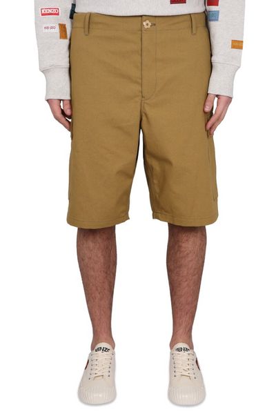 Kenzo Knee-Length Cargo Shorts