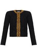 Balmain Embellished Tweed Blazer