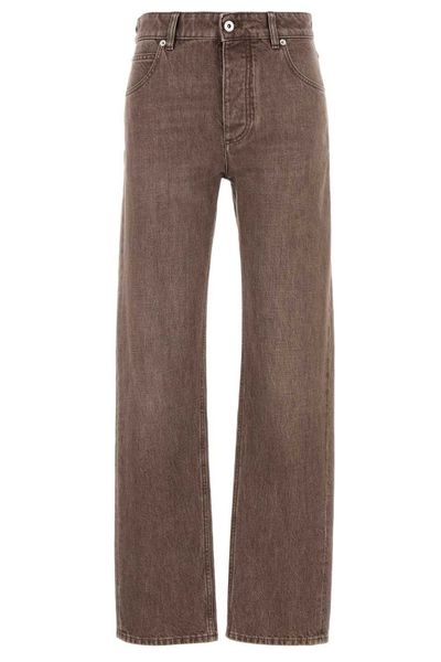 Bottega Veneta Low Waisted Straight Leg Jeans