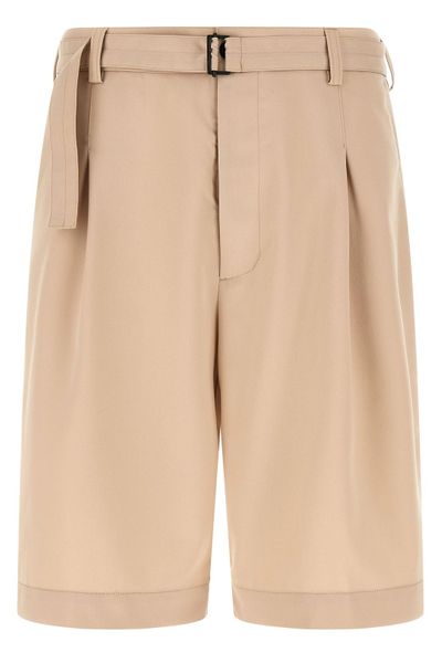 Cellar Door Viper Belted Bermuda Shorts