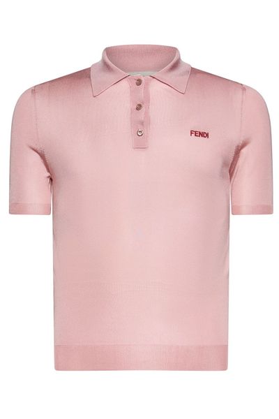 Fendi Slim Logo Polo Shirt