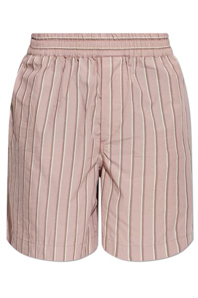 Isabel Marant Elasticated Waistband Striped Shorts