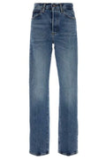 Frame High Waist Straight Leg Jeans