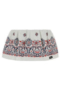 Miu Miu Pattern-Printed Mini Skirt