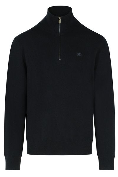 Burberry Cameron Half-Zip Knitted Sweater