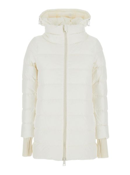 Herno Zip-Up Hooded Down Jacket