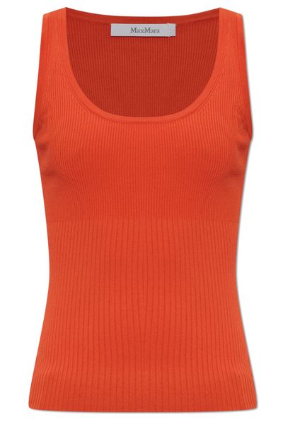 Max Mara Ghiro Ribbed Knitted Top