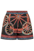 Dolce & Gabbana Carretto-Printed Bermuda Shorts