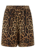 Dolce & Gabbana Leopard-Printed Twill Shorts