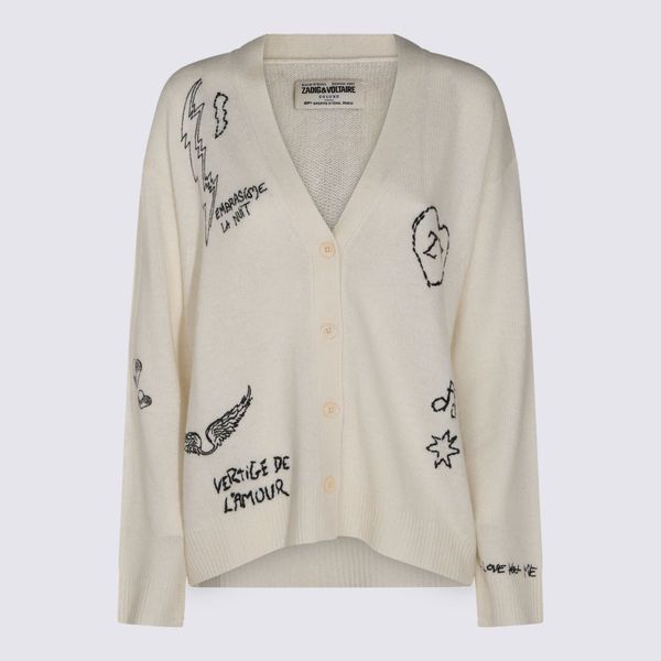 Zadig & Voltaire Graphic Embroidered Cardigan