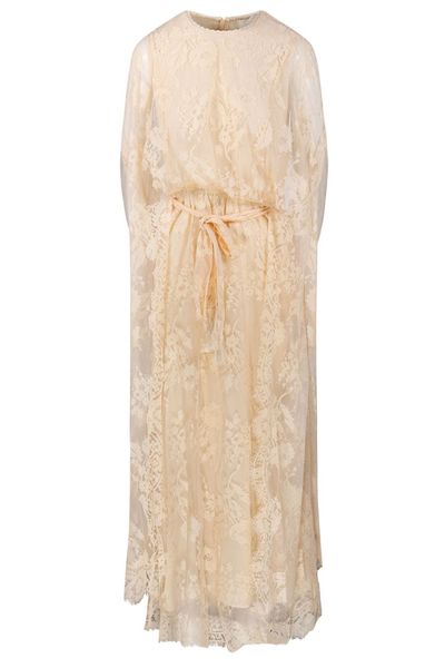 Zimmermann Valiant Lace Caped Maxi Dress