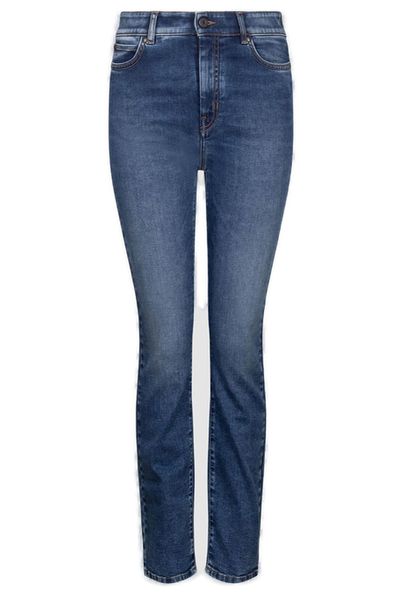 Weekend Max Mara Logo-Patch Skinny Jeans