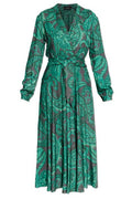 Etro Belted Waist Printed Dress