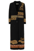 Dries Van Noten Embroidered Long Coat
