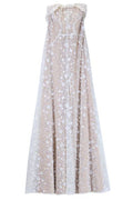 Genny Embroidered Lace Evening Dress