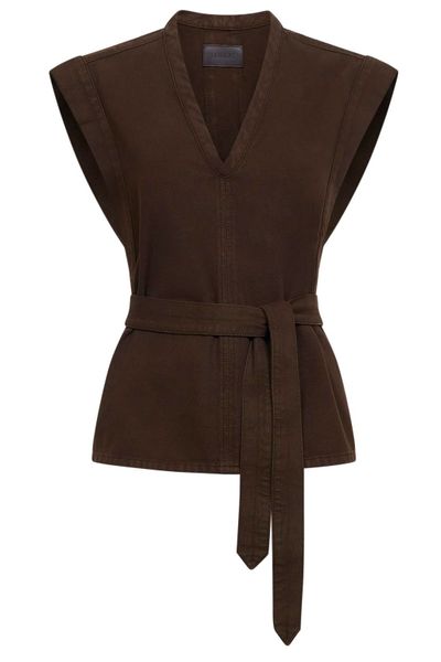 Lemaire Sleeveless Belted Chasuble Vest