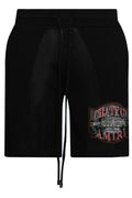 Amiri Elastic Waist Crochet Shorts