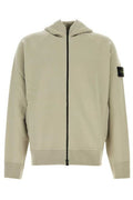 Stone Island Zip-Up Knit Hoodie