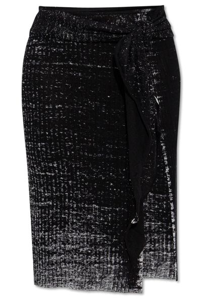 Diesel Hip Tie Knitted Skirt