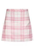 Vivienne Westwood Buckled Checked Mini Skirt
