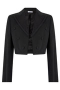Alexander McQueen Double Lapel Cropped Jacket
