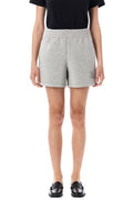 Anine Bing Monogram Embossed Shorts