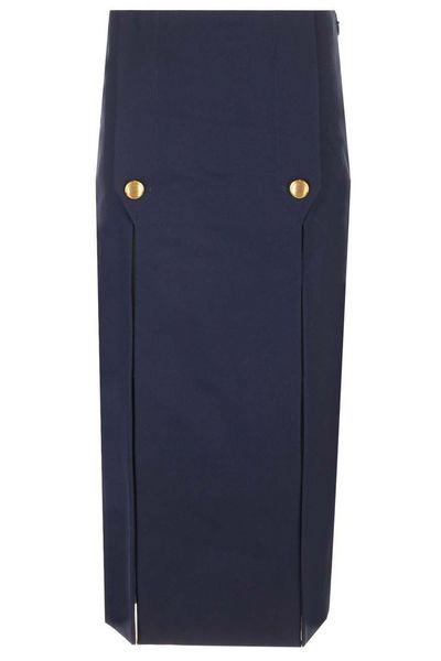 Chloé Slit Detailed Midi Skirt