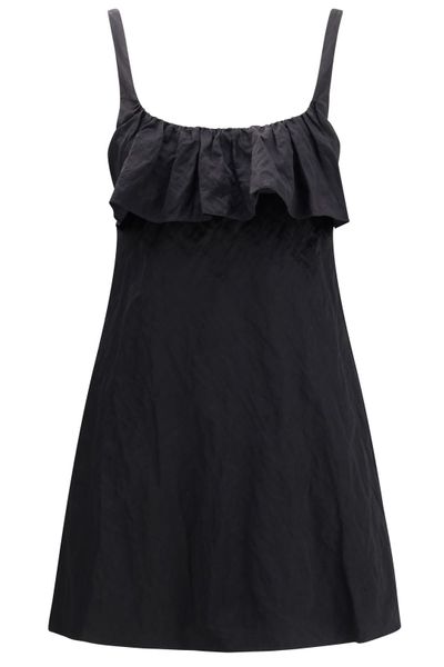 Chloé Scoop-Neck Sleeveless Mini Dress