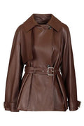 Loewe Anagram Embossed Belted Jacket