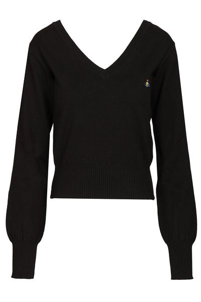 Vivienne Westwood Beatrice V-Neck Knitted Sweater