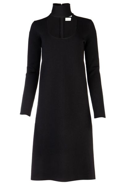 Bottega Veneta Cut-Out Long-Sleeved Midi Dress