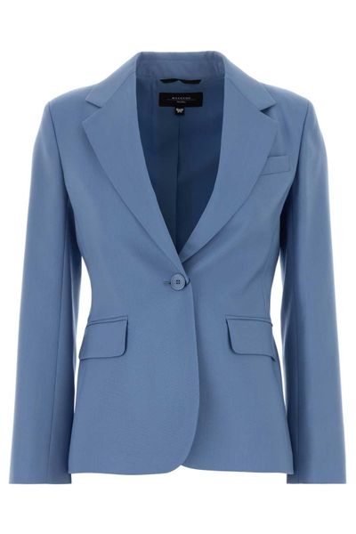 Weekend Max Mara Wkdlamine Single-Breasted Tailored Blazer