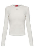 Diesel T-Uncutieslong-Ls-Od Oval D Logo T-Shirt