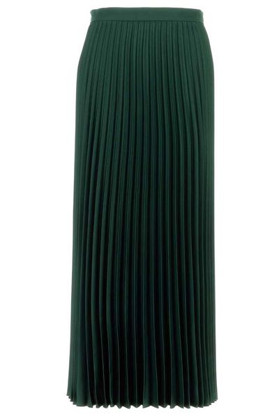 Weekend Max Mara Nicchia Satin Pleated Skirt