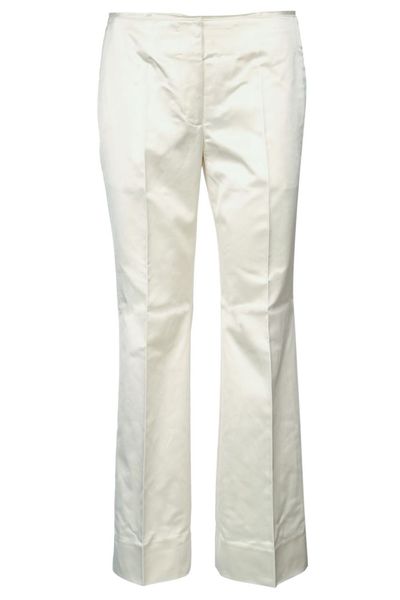 Totême Kick Flare Raw-Edge Pants