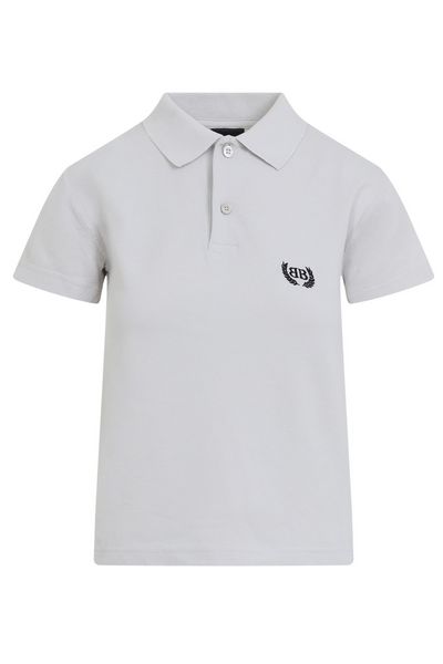 Balenciaga Logo Embroidered Short-Sleeved Polo Shirt