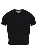 AMI Fine Knit Crew Neck T-Shirt