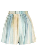 Loro Piana Pleated Printed Shorts