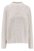 Brunello Cucinelli Crochet Crewneck Jumper