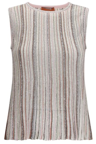 Missoni Sequin Embellished Sleeveless Top