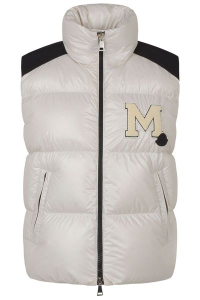 Moncler Logo Motif Patch Detail Padded Vest