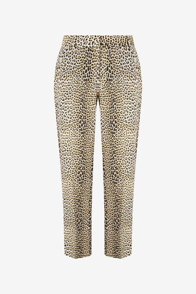 Roberto Cavalli Pop Jaguar Straight-Leg Pants