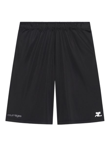 Courrèges Logo Jersey Shorts