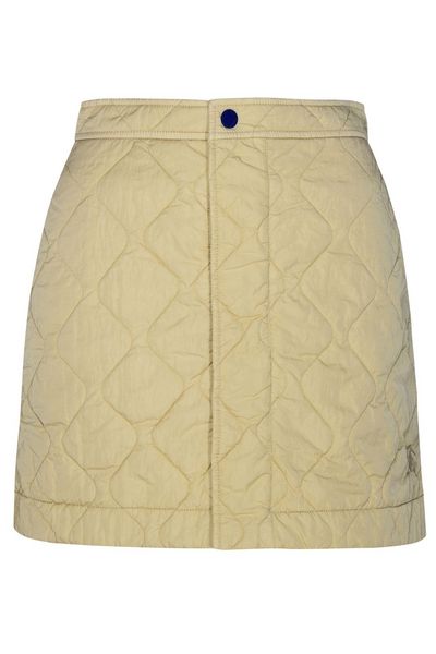 Burberry Quilted Padded Mini Skirt