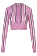 Jacquemus Striped Crewneck Cardigan